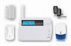 Wirefree Multi-Function Zoning LCD Display Alarm System 868MHz GSM/PSTN