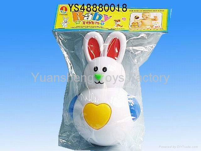 Lovely rabbit roly-poly for baby