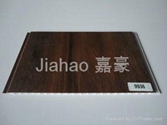 Laminated wood grain pvc panel 