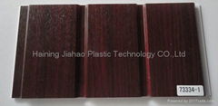 Three gaps laminated PVC panel