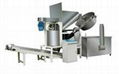 snack food frying machine frying pot by pot in Chenyang Machinery