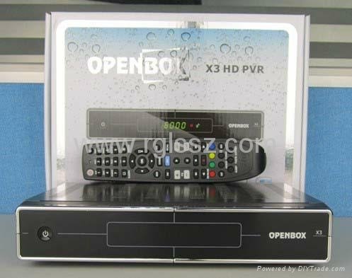 Original Openbox X3 1080p Full HD DVB-S satellite receiver support USB Wifi