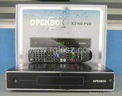 Original Openbox X3 1080p Full HD DVB-S satellite receiver support USB Wifi