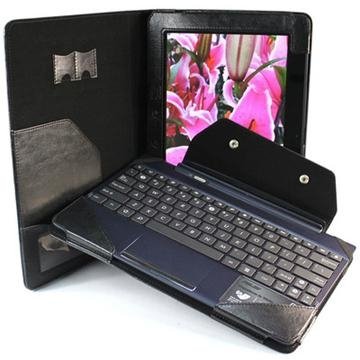 Keyboard Leather Cover Case for Asus Eee Pad Transformer TF300T TF300