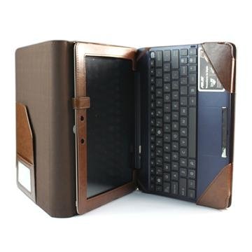 Keyboard Leather Cover Case for Asus Eee Pad Transformer TF300T TF300 3
