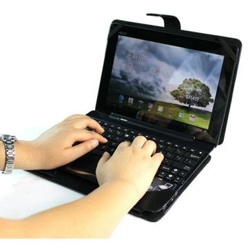 Keyboard Leather Cover Case for Asus Eee Pad Transformer TF300T TF300 5