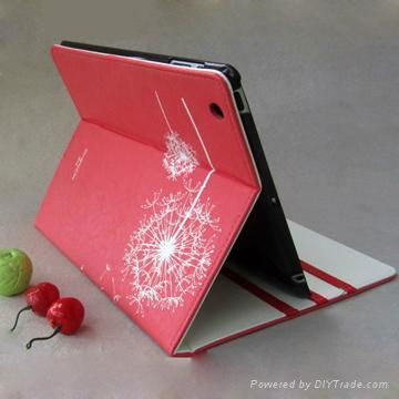 Stand PU Leather Case for iPad 2 3 3rd 3