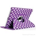 Dot Polka Rotation Case for iPad 2 3
