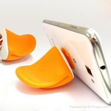 Cute new duck mouth design cell phone stand for iPhone Samsung HTC
