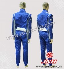 2012 Latest 2 Layer Fireproof Auto Racing Suit
