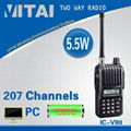 IC-V80 VHF Long Range Two Way Radios 1