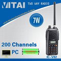7w long range marine walkie talkies IC-V82