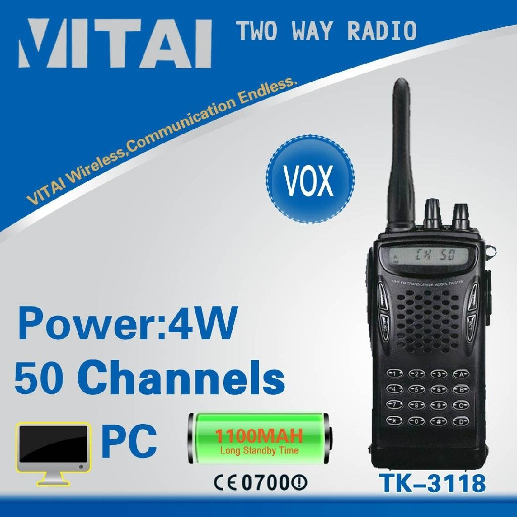 TK-3118 50 Channels FM Portable Radios 