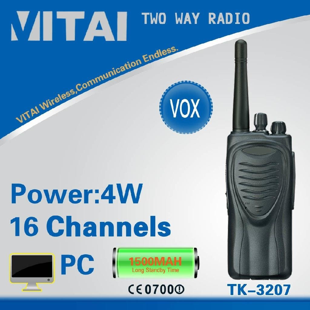 TK-3207 UHF FM Portable Radio Transceiver - Kenwood (China Manufacturer) -  Wireless Equipment - Telecommunication & Broadcasting Products -