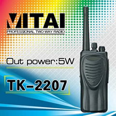 VHF Handsfree Professional Walkie Talkie