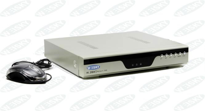 WEISKY H.264 Full D1 4CH standalone DVR  2