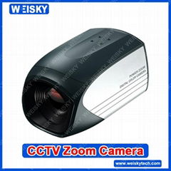 CCTV 1/4 Sony Super Had CCD,480TVL   Zoom Camera 