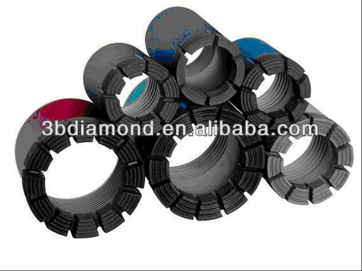 impregnated diamond core bit with many sizes and types for oilfield