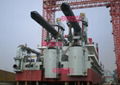 spud carrier of dredger 1