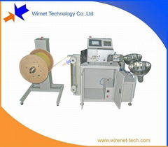 Automatic fiber optic cable cutting machine