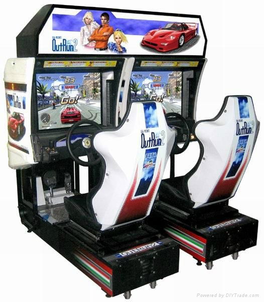 outrun simulator racing car game machines 3