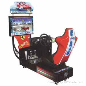 outrun simulator racing car game machines 5