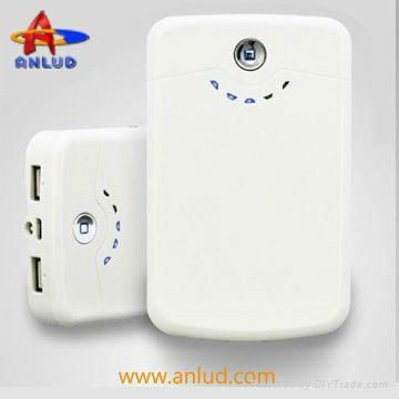 Best selling 12000mAh double USB ports power bank 4