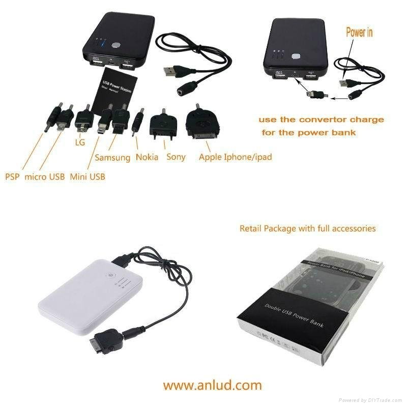 2012 LATEST Smart Mobile Charger For iPad & iPhone 2