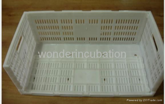 Folding plastic basket 2