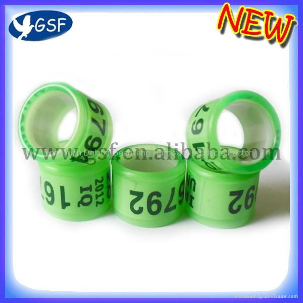 customer plastic pigeon rings