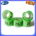 customer plastic pigeon rings