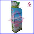 4- layer supermarket cardboard display stand for candy sales 1