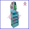 4 tier advertising pop up cardboard display for shampoo products