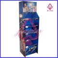 5 tier cosmetic shop design cardboard display rack 1