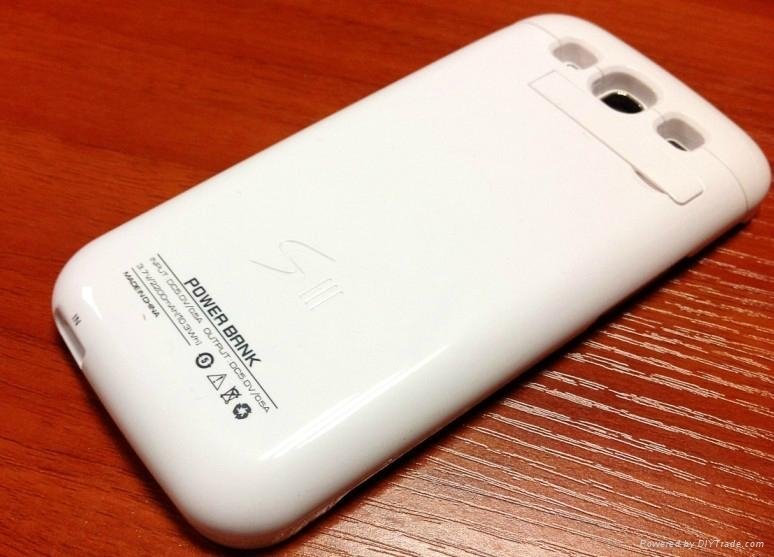 External Battery Case for  Samsung s3 i9300 2