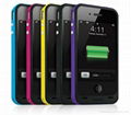 with mophie brand high quality charger case for iphone 4 4s 2000mah 