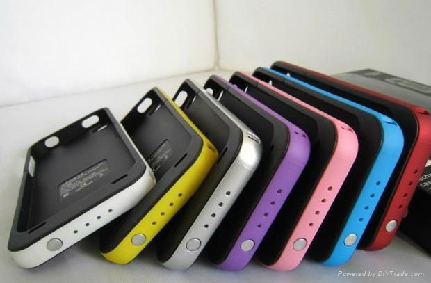 with mophie brand high quality charger case for iphone 4 4s 2000mah  5