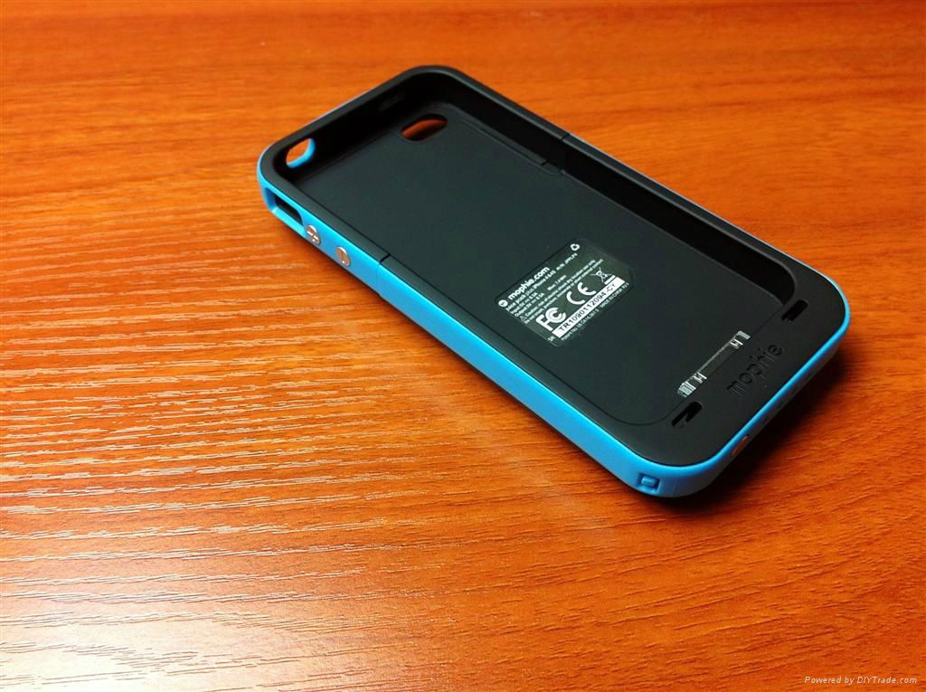 with mophie juice pack  battery charger case for iphone 4& 4s 4