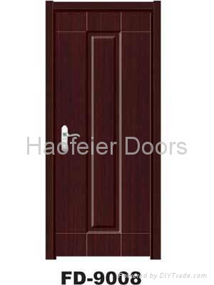 PVC MDF Interior wooden door