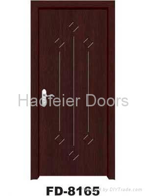 Cheap PVC MDF interior doors 2