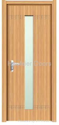 bathroom door(wooden mdf painted door)