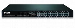 ECOM S1524GF Unmanaged Gigabit Ethernet Switch with 24 ports