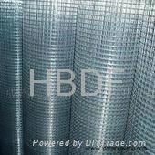 hot-dipped galvanized welded wire mesh