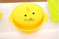 chicken shape silicone bowl