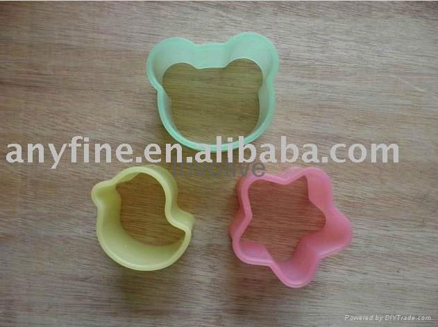 cooking tool (heart shape silicone egg ring) 4