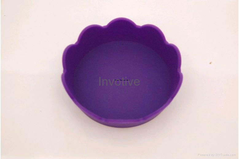 Custom design silicone coaster