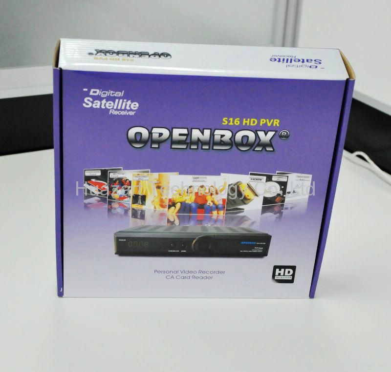 newest DVB-S2 Openbox S16 HD satellite receiver with CA Support 1080P  5