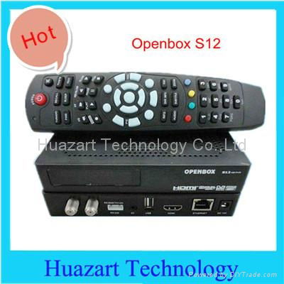 Hot sale Openbox S12 HD digital Satellite Receiver DVB-S2 PVR with Cccam,newcam,