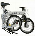 folding portable electric bicycle 1