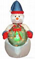 2012 hot sale inflatable snowman